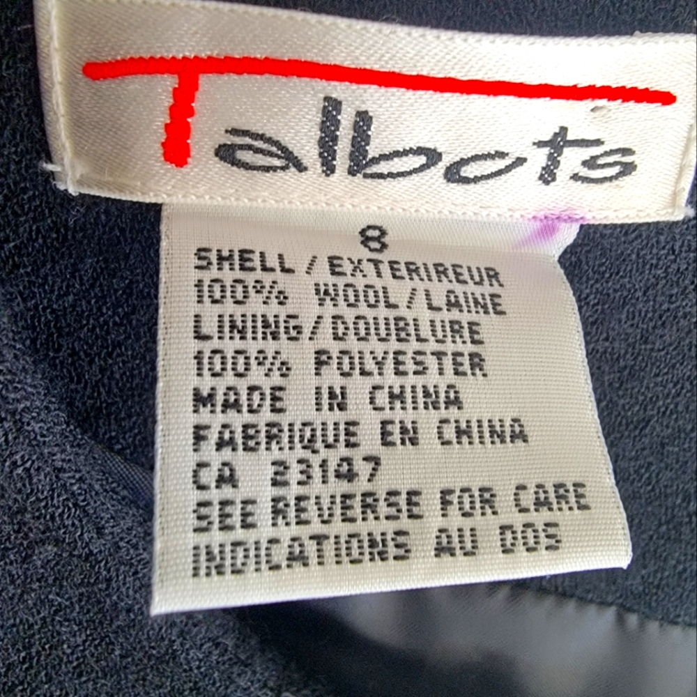 Talbots Little Black Dress - Picture 2 of 10